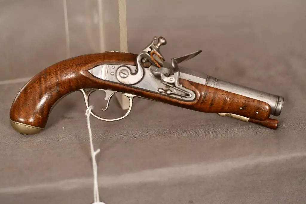 .31 cal. Custom flintlock pistol, 3” barrel, Black powder
