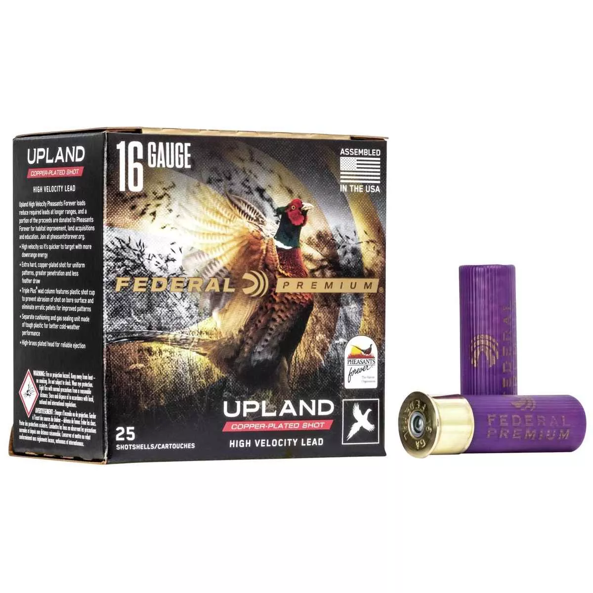 Federal 16GA 2-3/4″ Max #5 Shotgun Shells – 25 Rounds