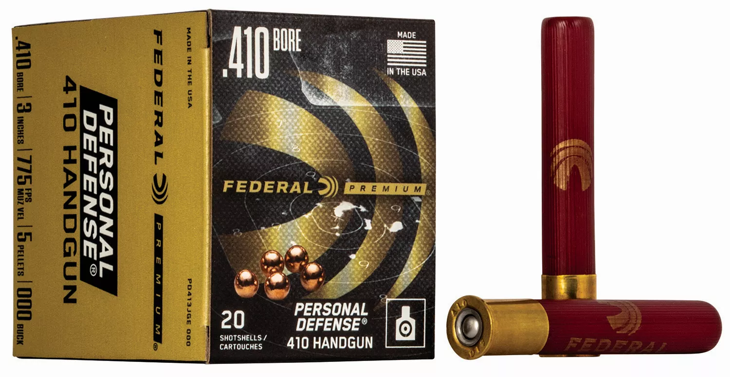 Federal Premium Personal Defense .410 Gauge Buckshot 20 Rounds
