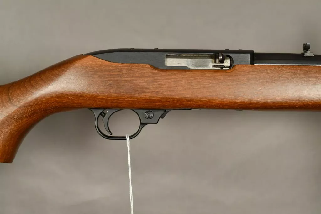 Ruger 10/22, .22 cal. auto rifle, Blue/Walnut, 18 1/2" barrel